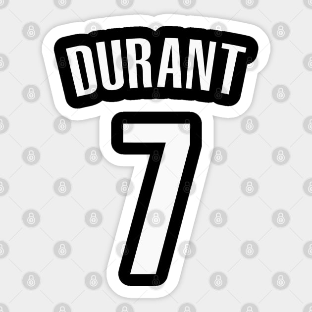 Kevin Durant Nets Sticker by telutiga